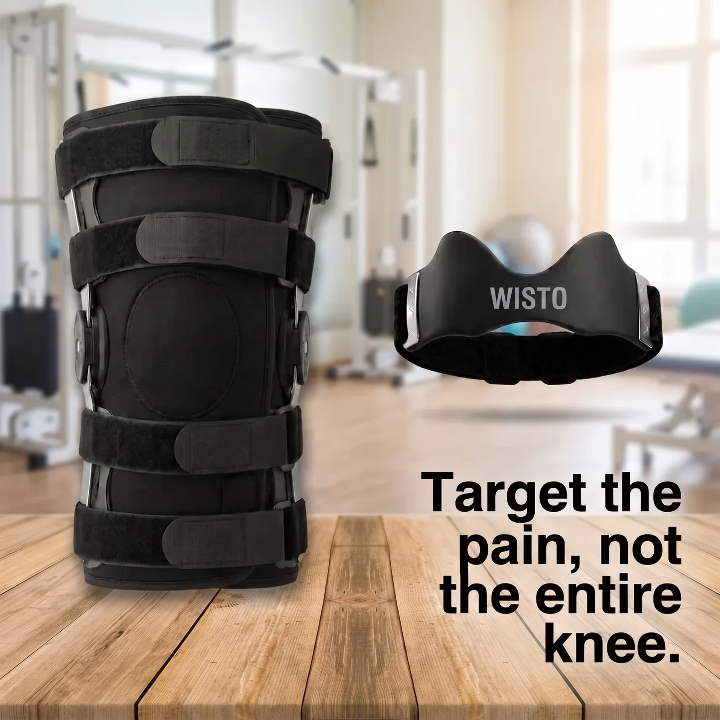 Wisto Precision Strap – Knee Support That Moves With You